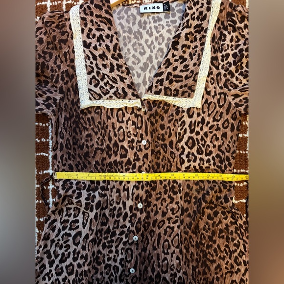 RIXO | Ellen Leopard Print Dress, Size XS - Picture 14 of 15